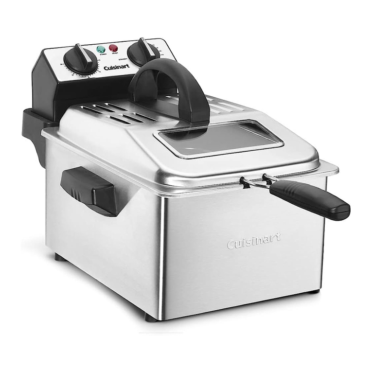 Cuisinart CDF-200 user manual