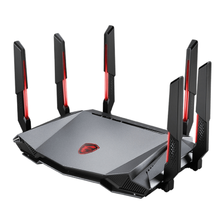 MSI Radix AXE6600 quick start guide