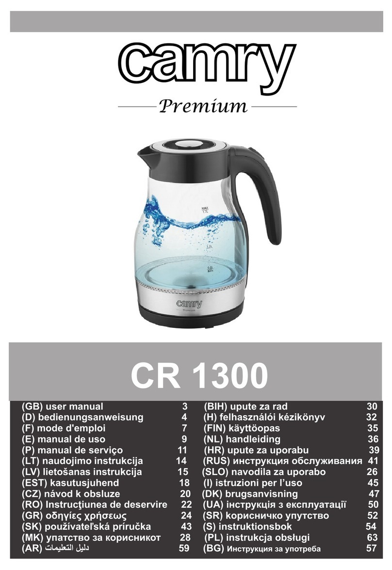 camry CR 1300 user manual