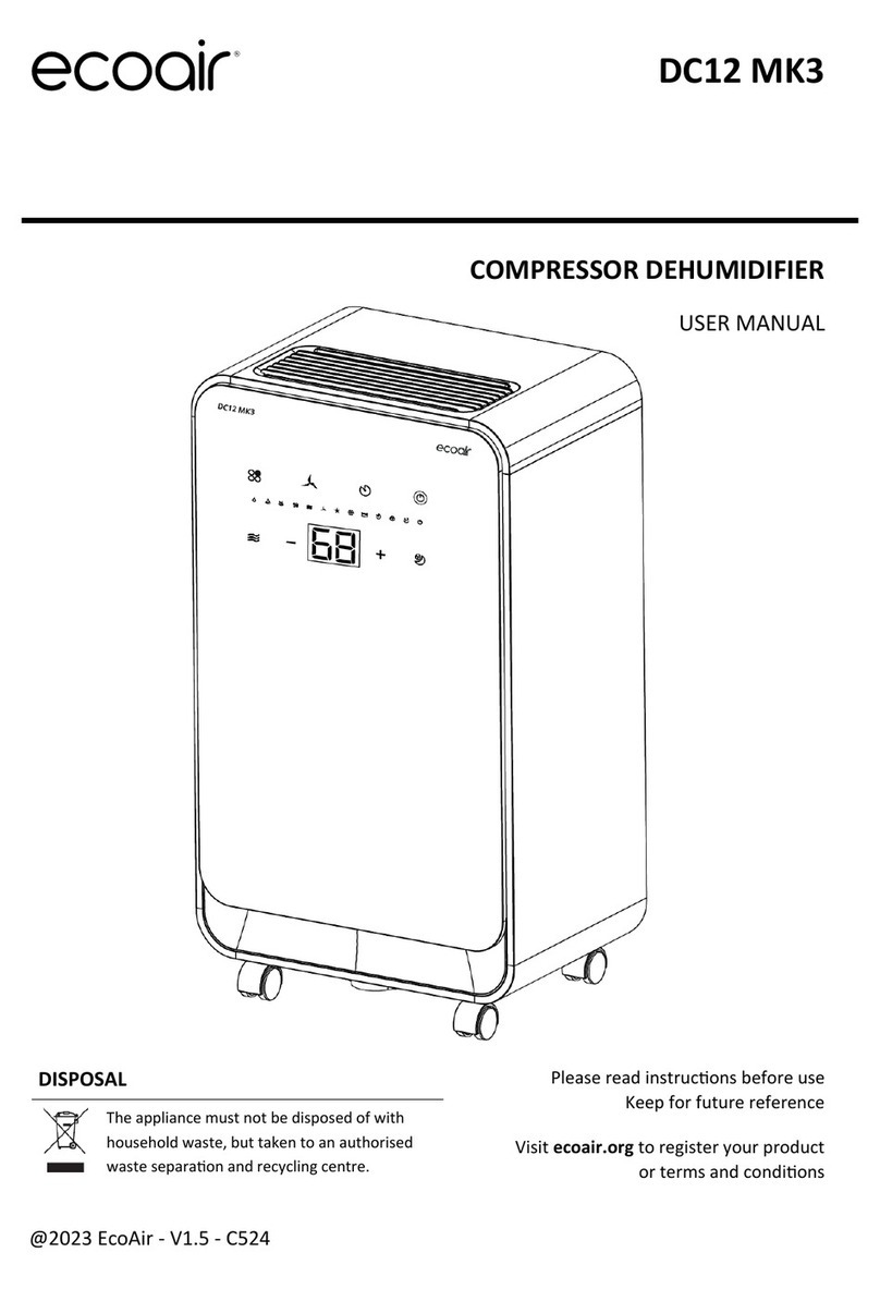 Ecoair DC12 MK3 User manual