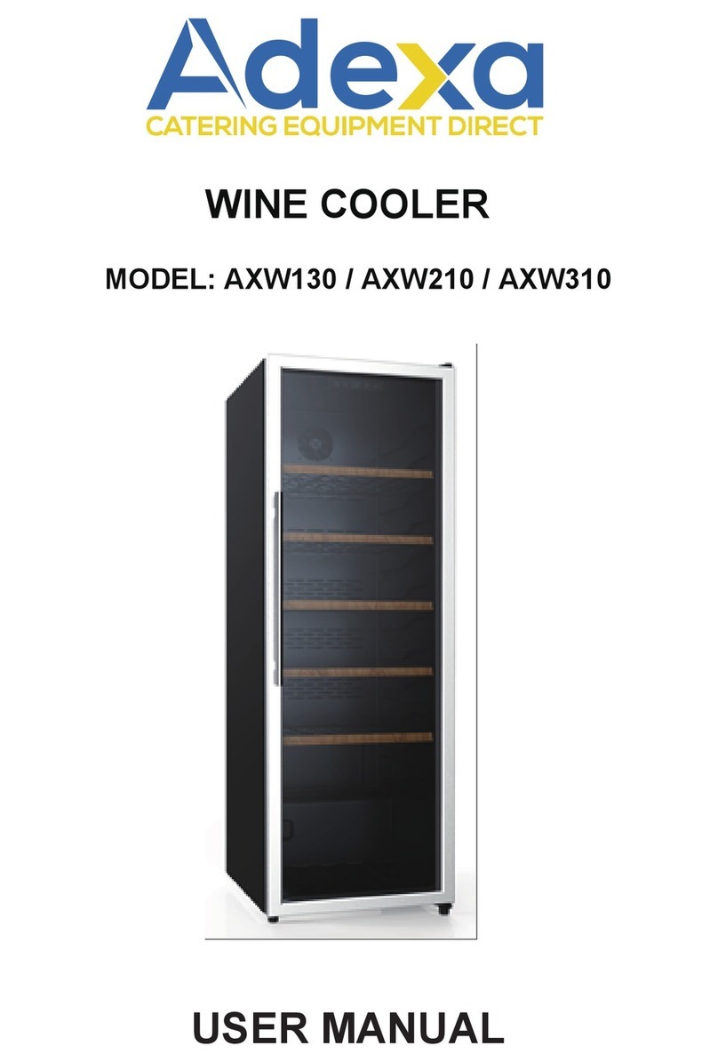 Adexa AXW130 User manual