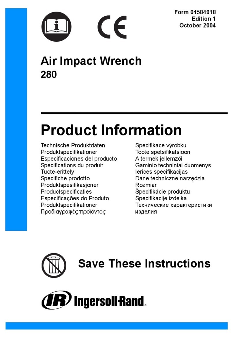 Ingersoll-Rand 280 Product information Ingersoll-Rand 280 Product information