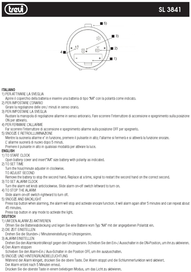Trevi SL 3841 User manual