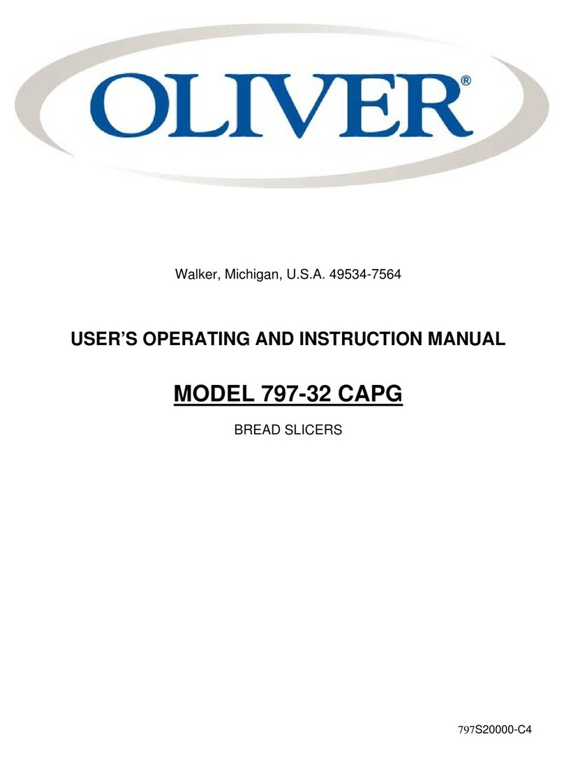 Oliver 797-32 CAPG User's operating and instruction manual