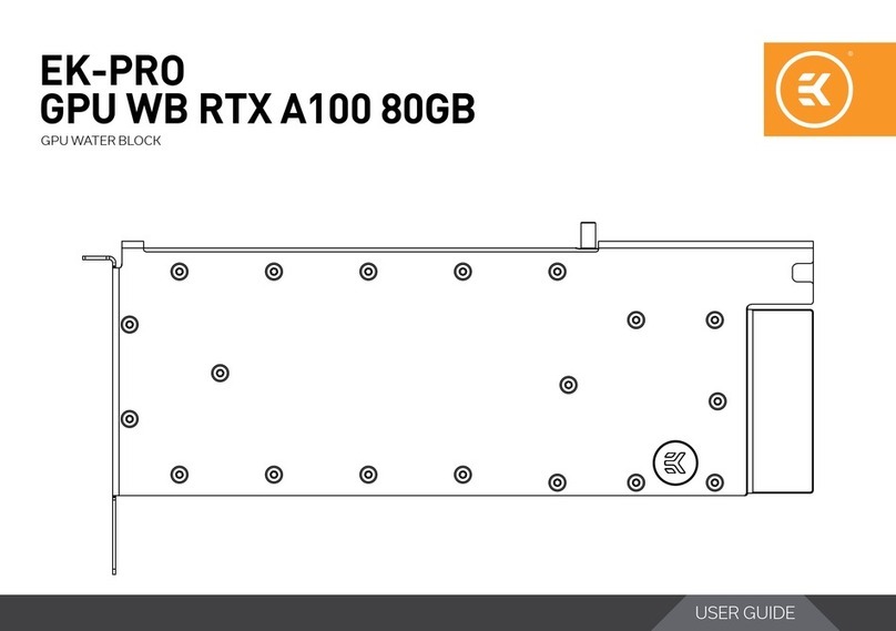 ekwb EK-PRO GPU WB RTX A100 80GB user guide