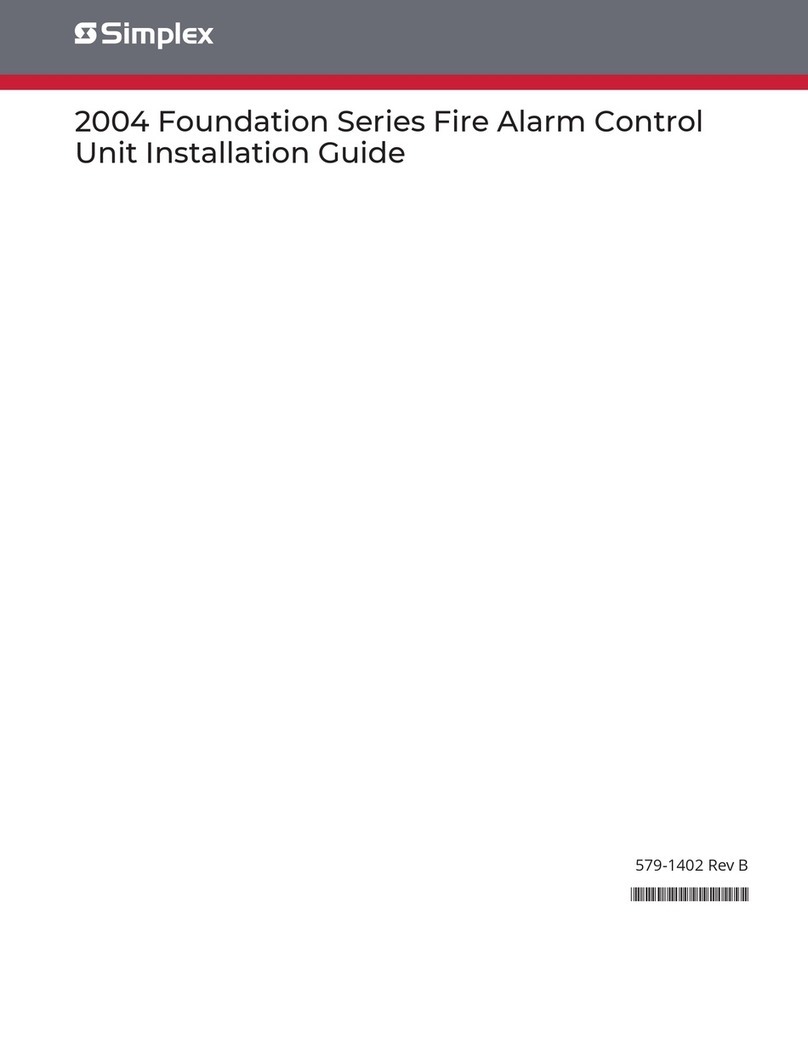 Simplex 2004 Series User manual