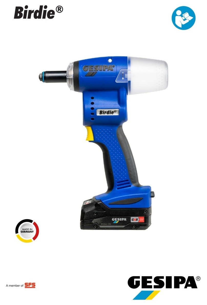 Gesipa Birdie BM A Series instruction manual