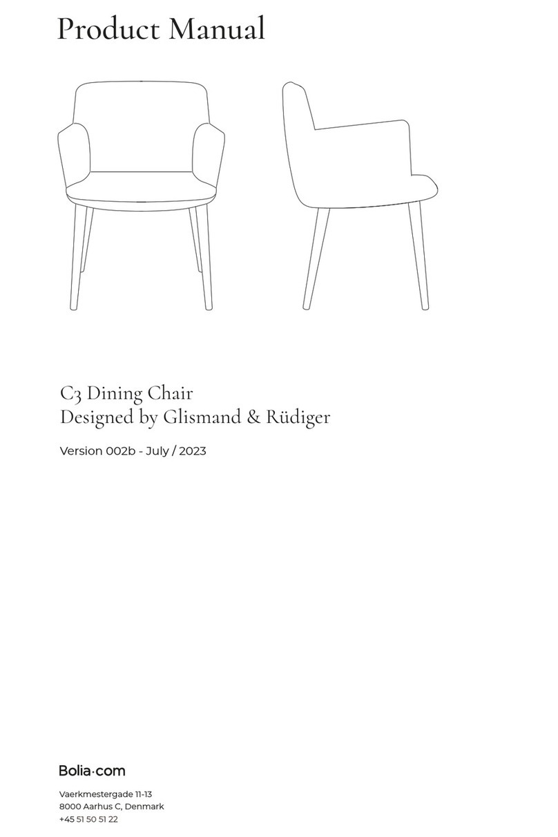 Bolia C3 Office User manual Bolia C3 Office User manual