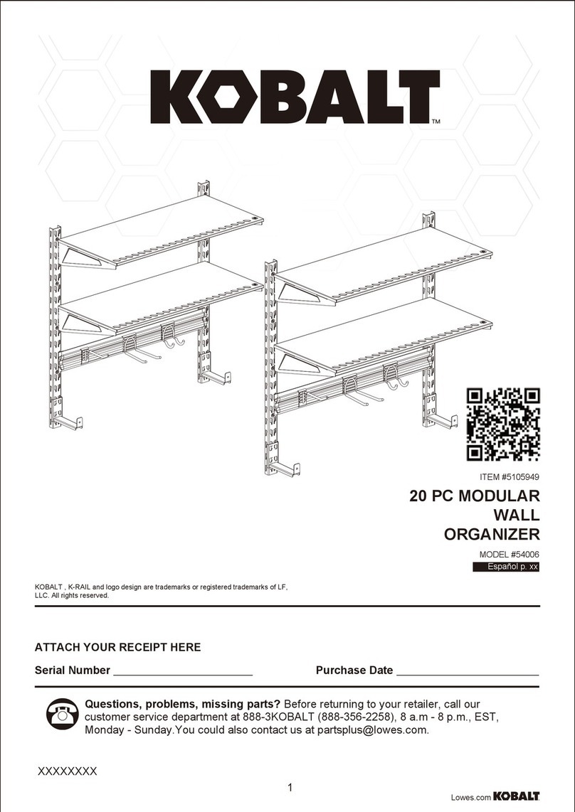Kobalt 54006 User manual Kobalt 54006 User manual