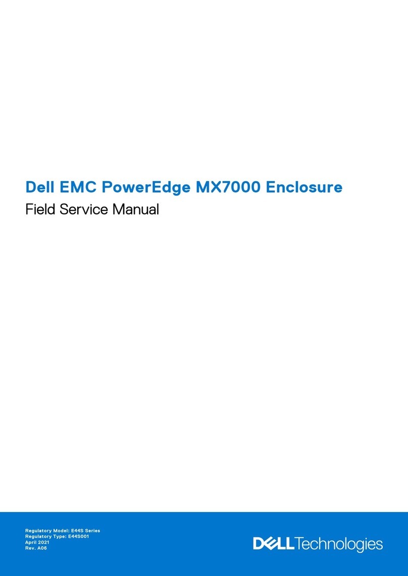 Dell EMC PowerEdge MX7000 Field service manual Dell EMC PowerEdge MX7000 Field service manual