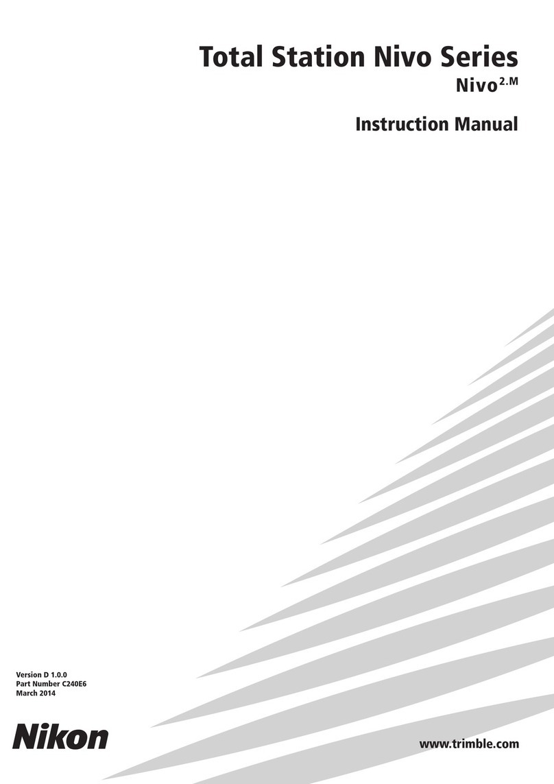 Nikon Nivo Series instruction manual