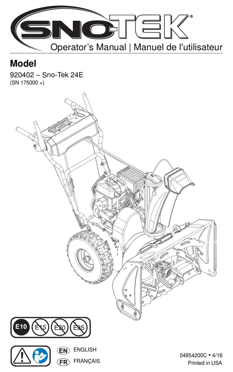 Ariens Sno-Tek 24E User manual