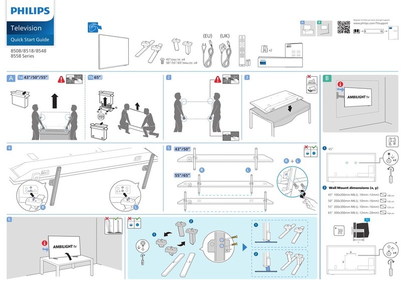 Philips 8548 Series User manual