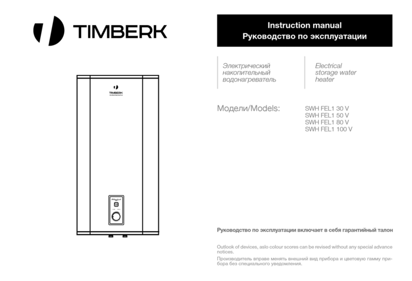 Timberk SWH FEL1 30 V User manual
