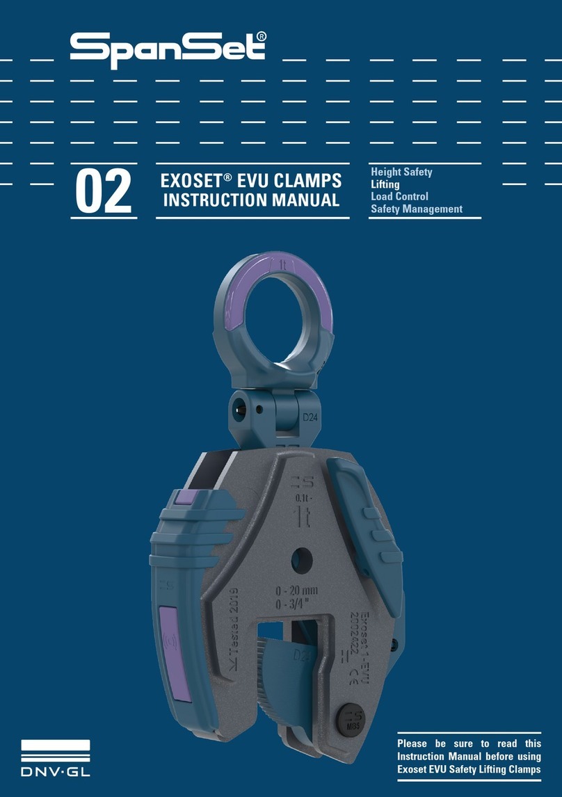 Spanset DNV GL EXOSET instruction manual