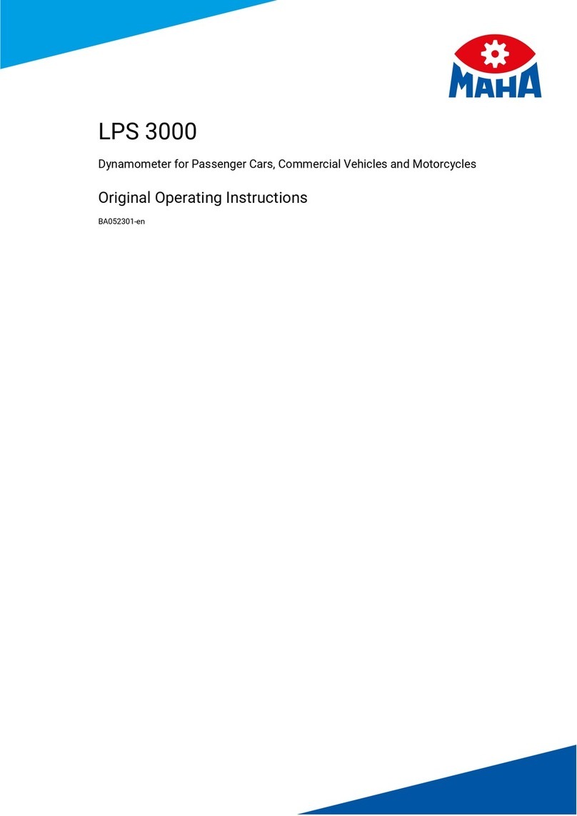 MAHA LPS 3000 User manual