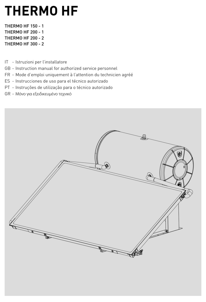 Ariston THERMO HF 150-1 User manual