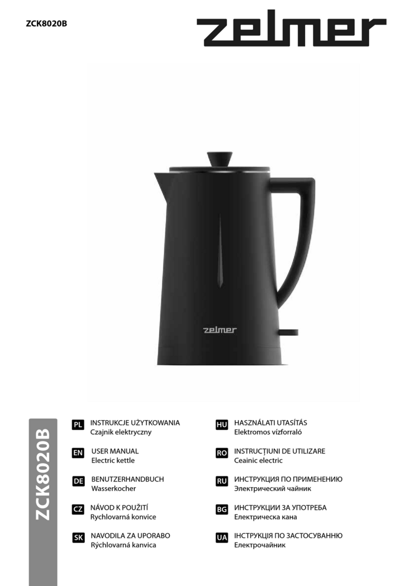 Zelmer ZCK8020B User manual