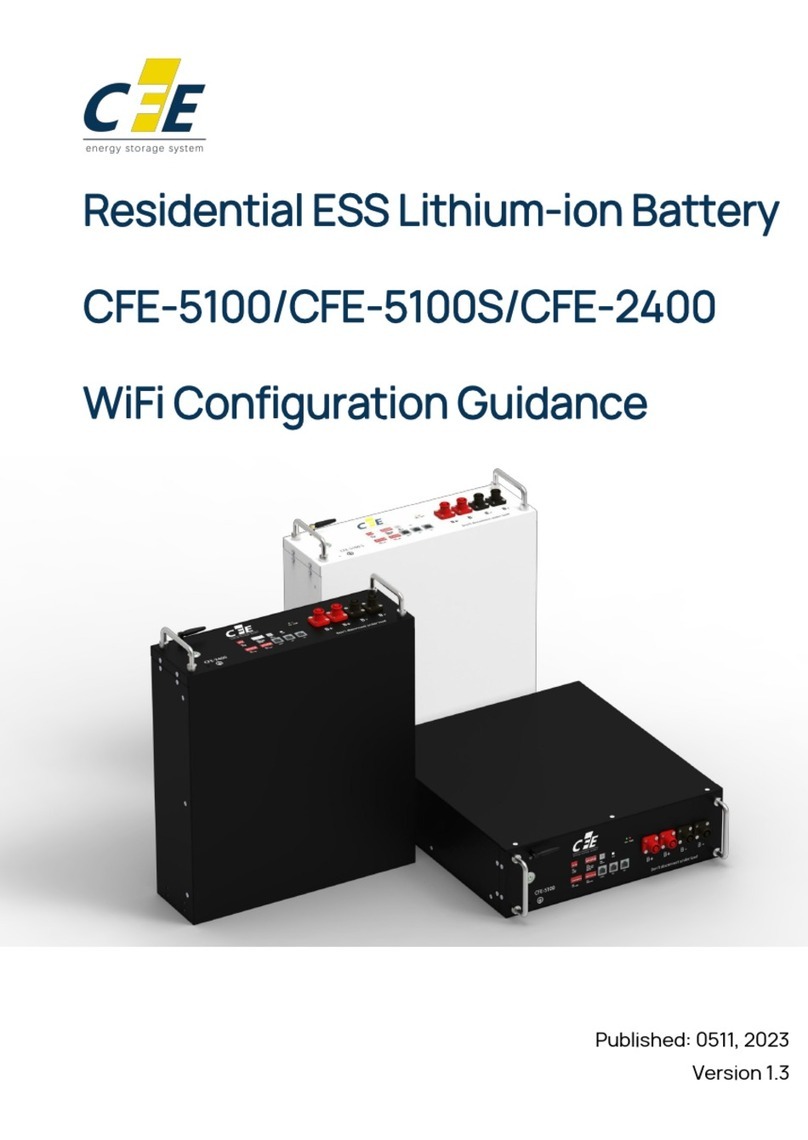 CFE CFE-5100 User manual