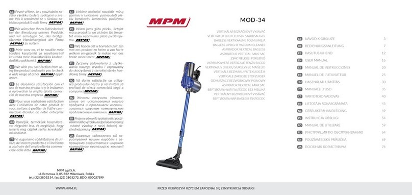 MPM MOD-34 User manual