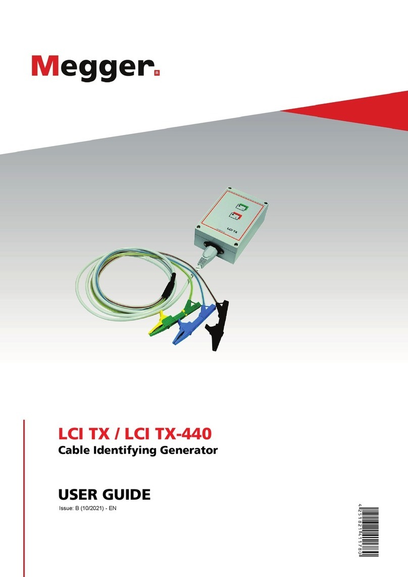Megger LCI TX user guide