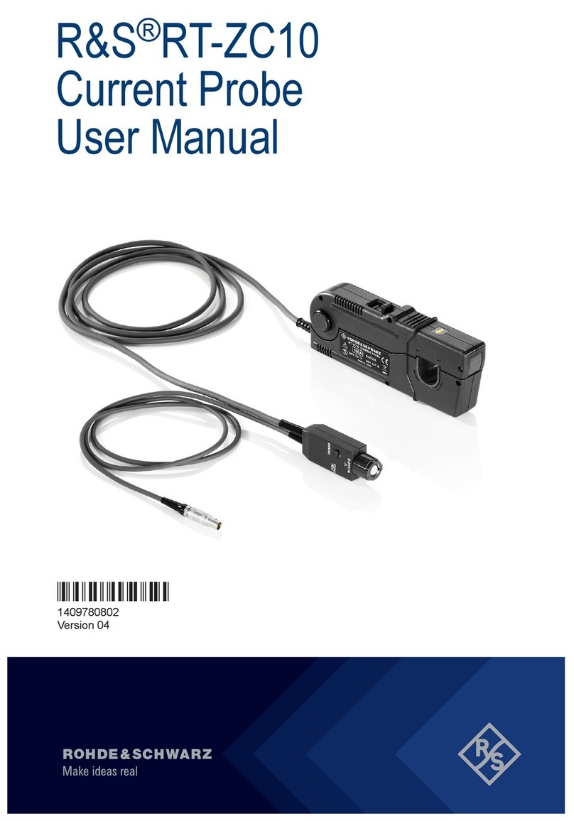 Rohde & Schwarz R&S RT-ZC10 user manual Rohde & Schwarz R&S RT-ZC10 user manual