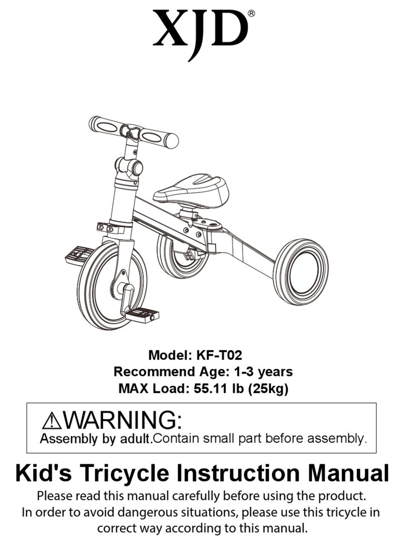 XJD KF-T02 instruction manual