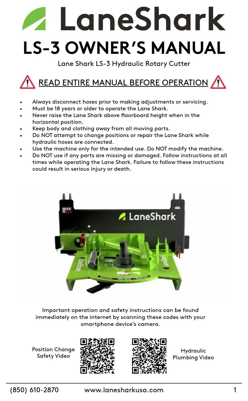 LaneShark LS-3 owner's manual