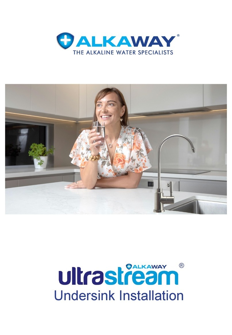 AlkaWay Ultrastream Undersink Kit installation manual