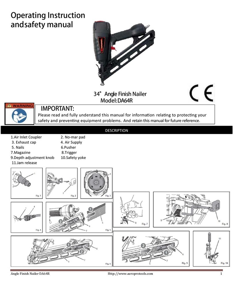 Aeropro DA64R User manual