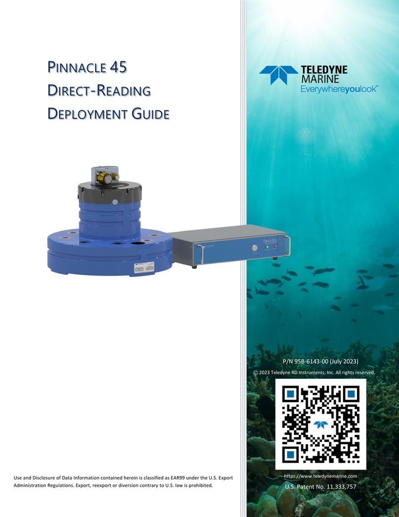 Teledyne PINNACLE 45 Deployment guide Teledyne PINNACLE 45 Deployment guide