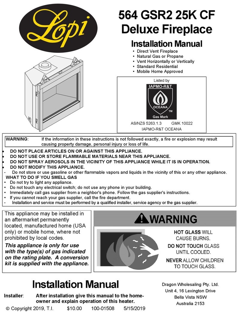 Lopi 564 GSR2 25K CF installation manual