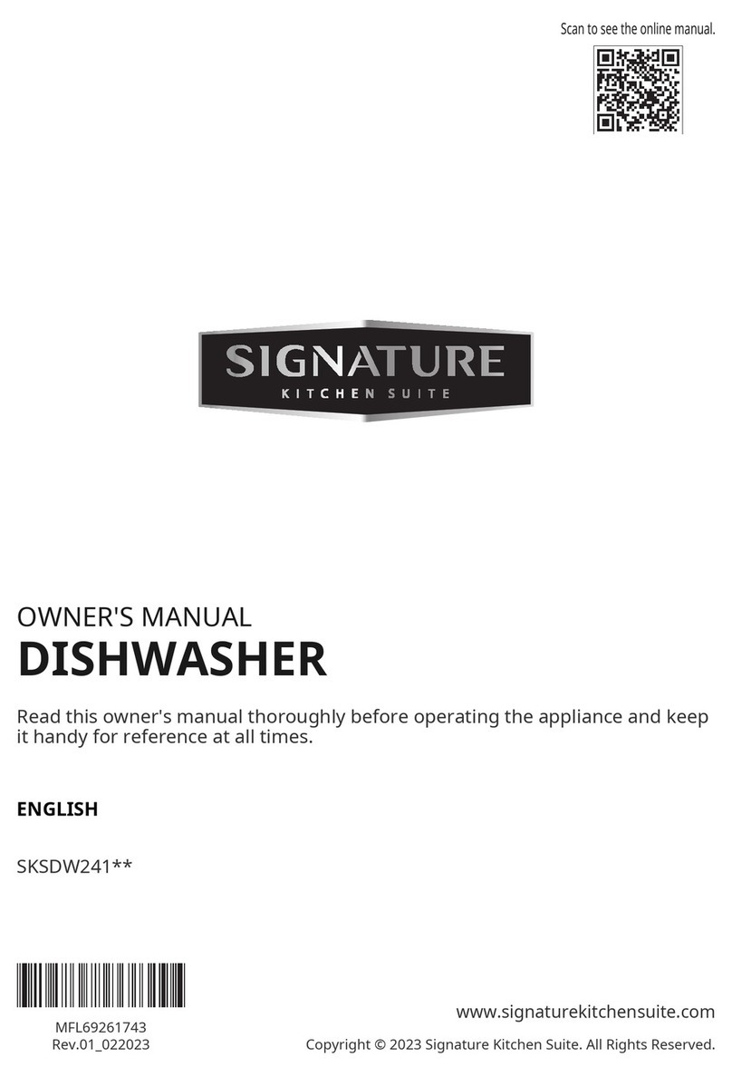 Signature SKSDW241 Series User manual