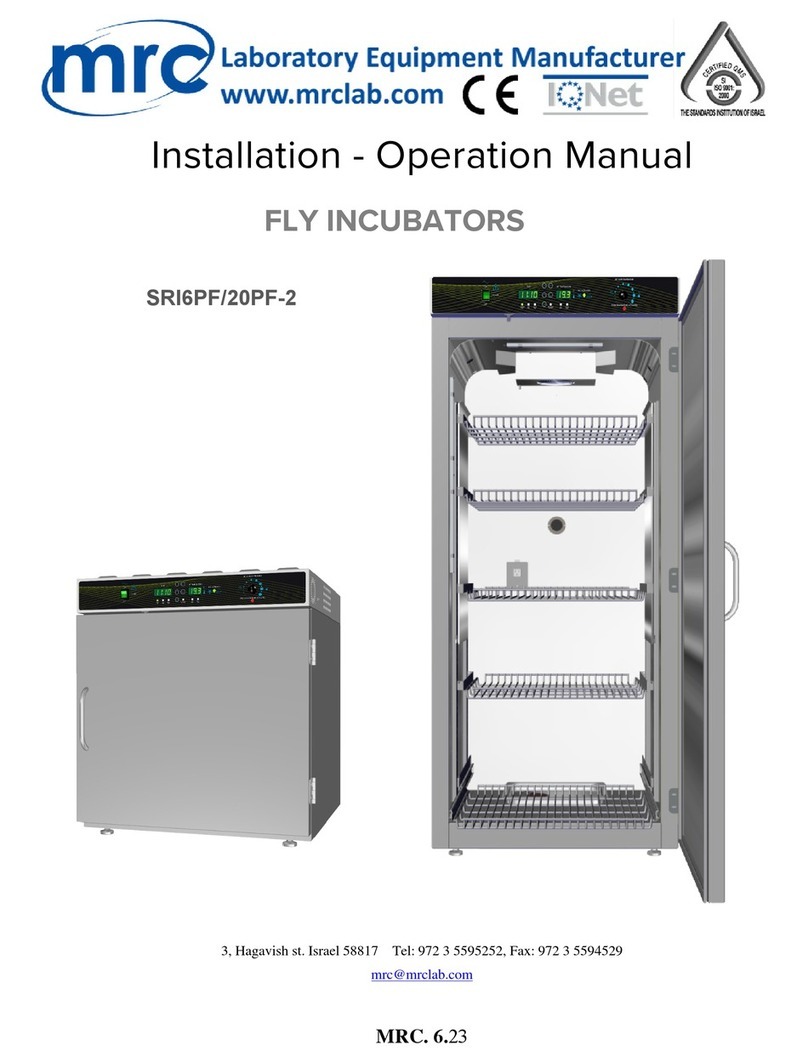 MRC SRI6PF Installation and operation manual