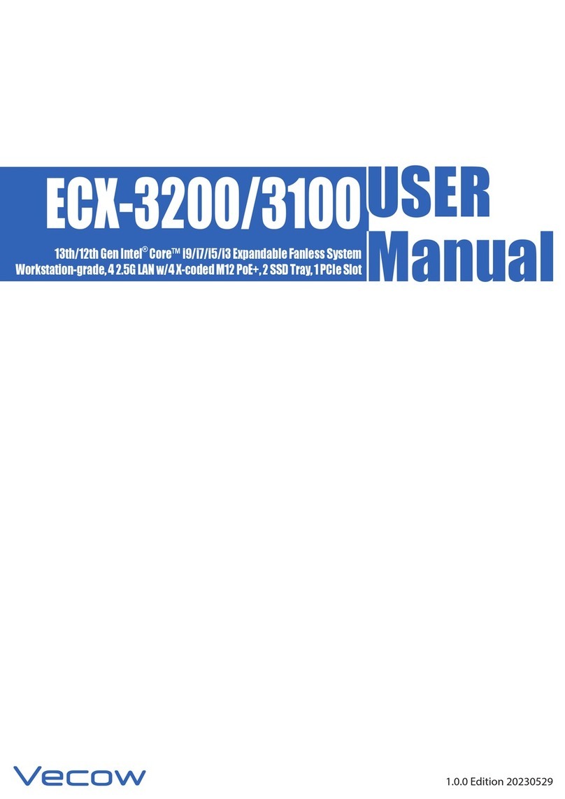 Vecow ECX-3200 user manual