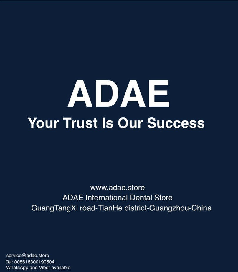Refine ADAE MaxSurgery III instruction manual
