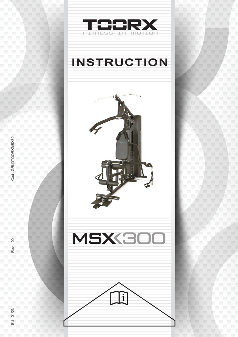 TOORX MSX-300 User manual
