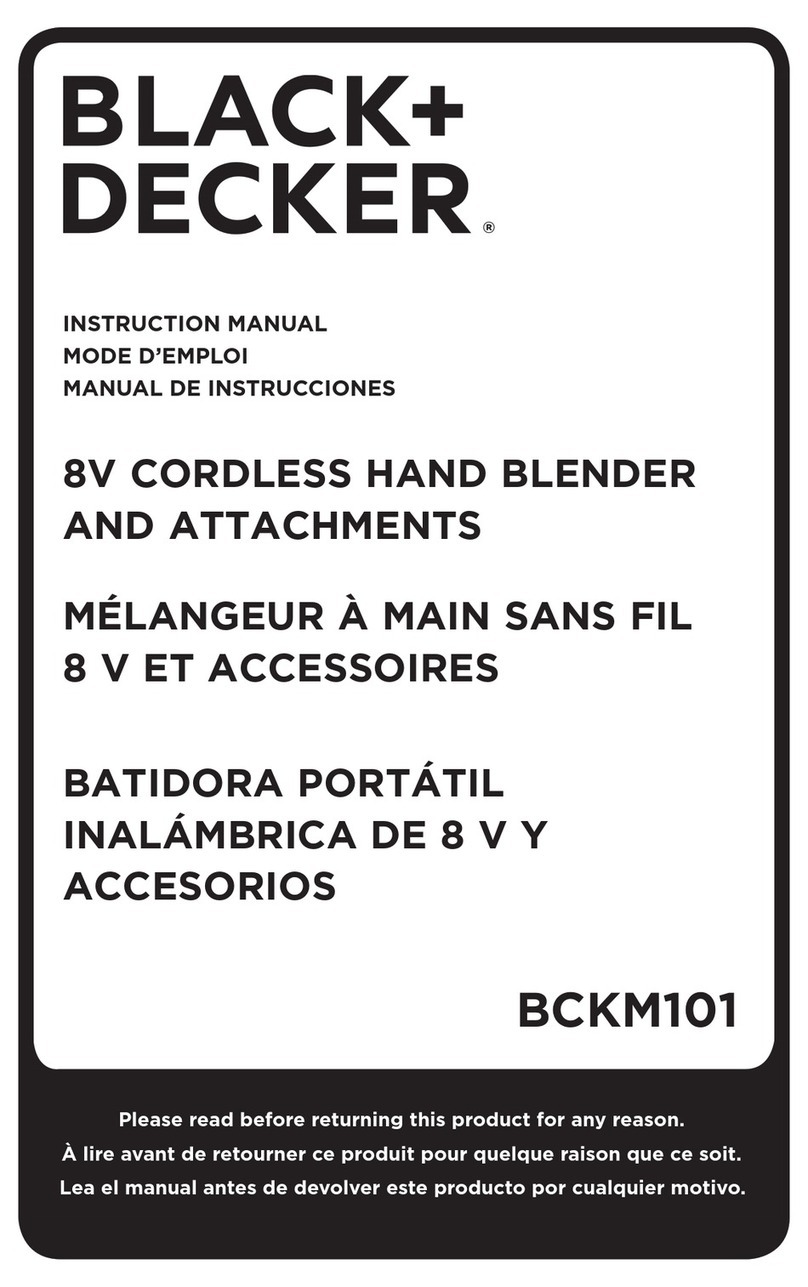 Black & Decker BCKM101 User manual