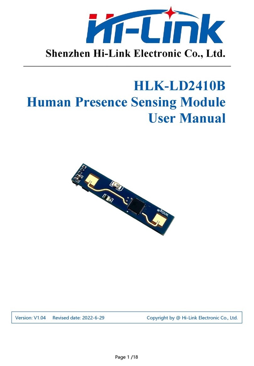Hi-Link HLK-LD2410B User manual