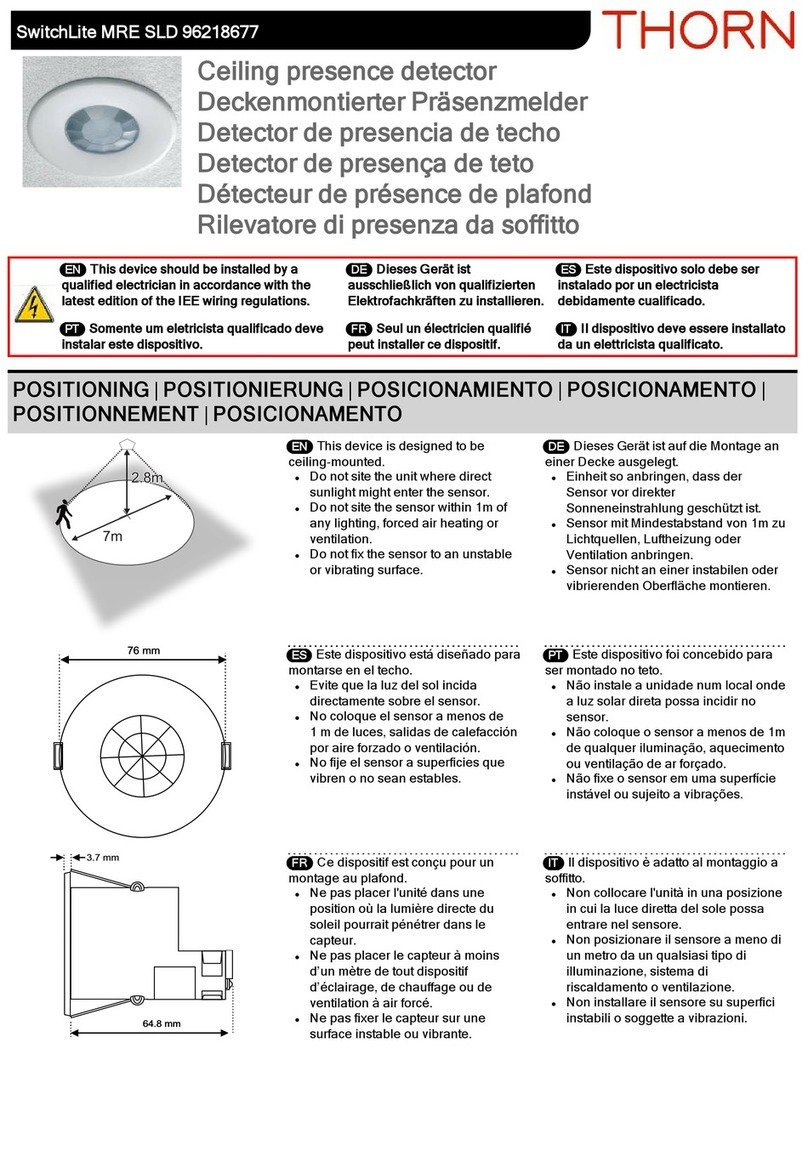 Thorn SwitchLite MRE SLD manual