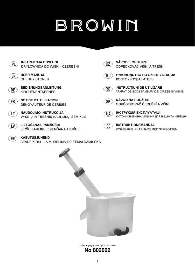 BROWIN 802002 user manual