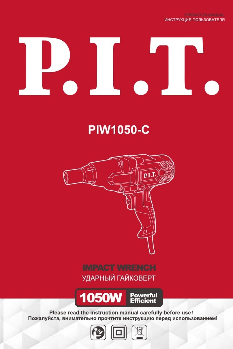 P.I.T. PIW1050-C User manual