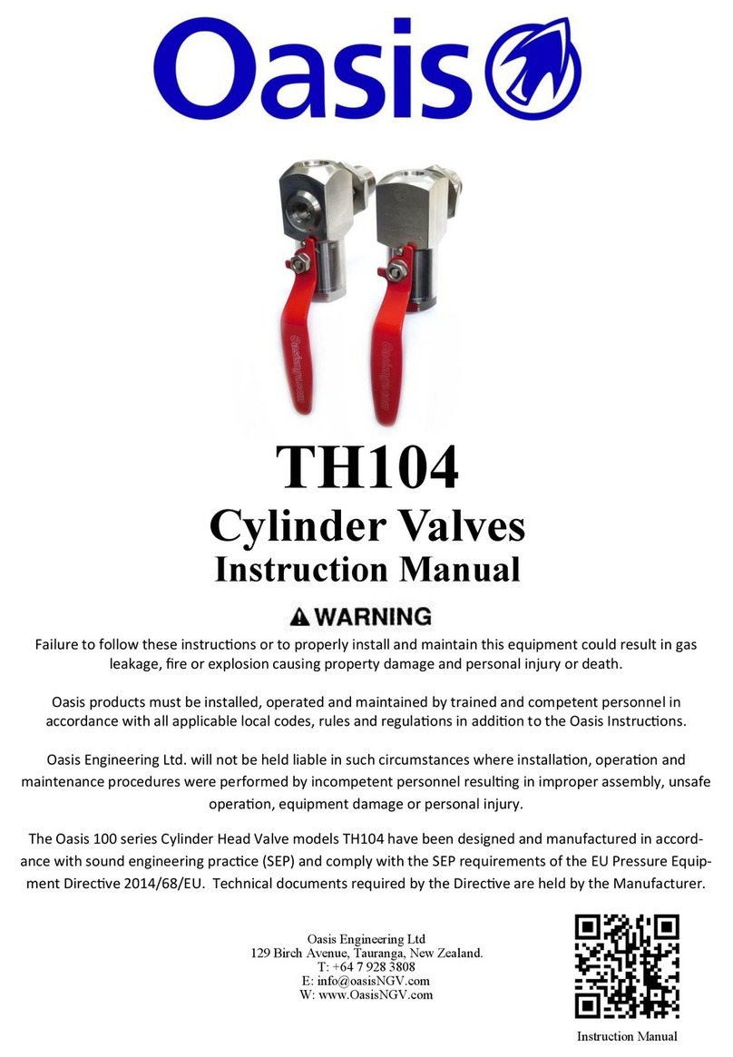 Oasis TH104 User manual