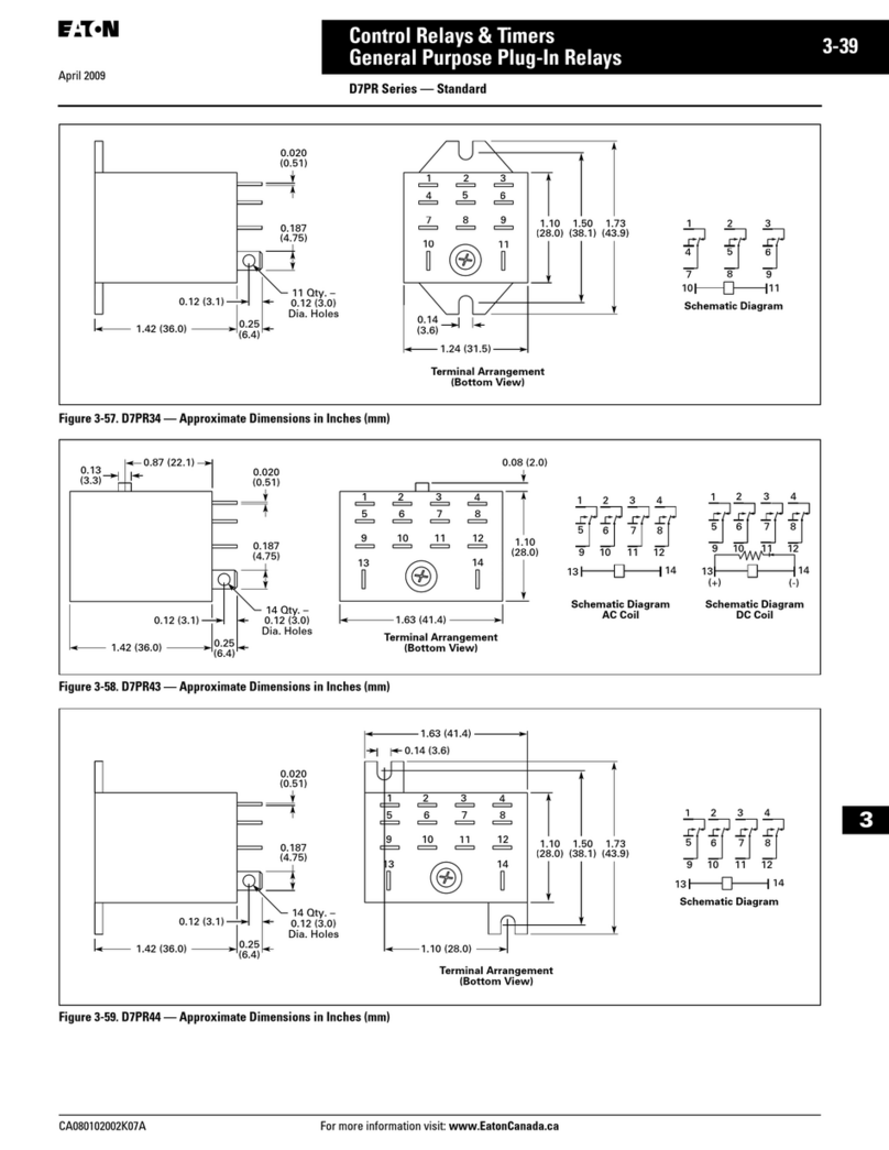 Eaton D7PR Series quick start guide