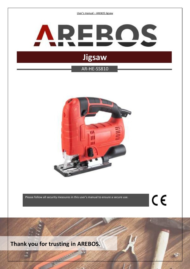 AREBOS AR-HE-SS810 user manual