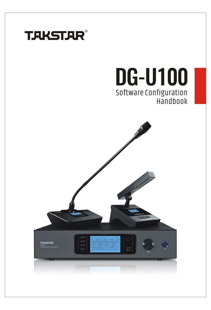 Takstar DG-U100 manual
