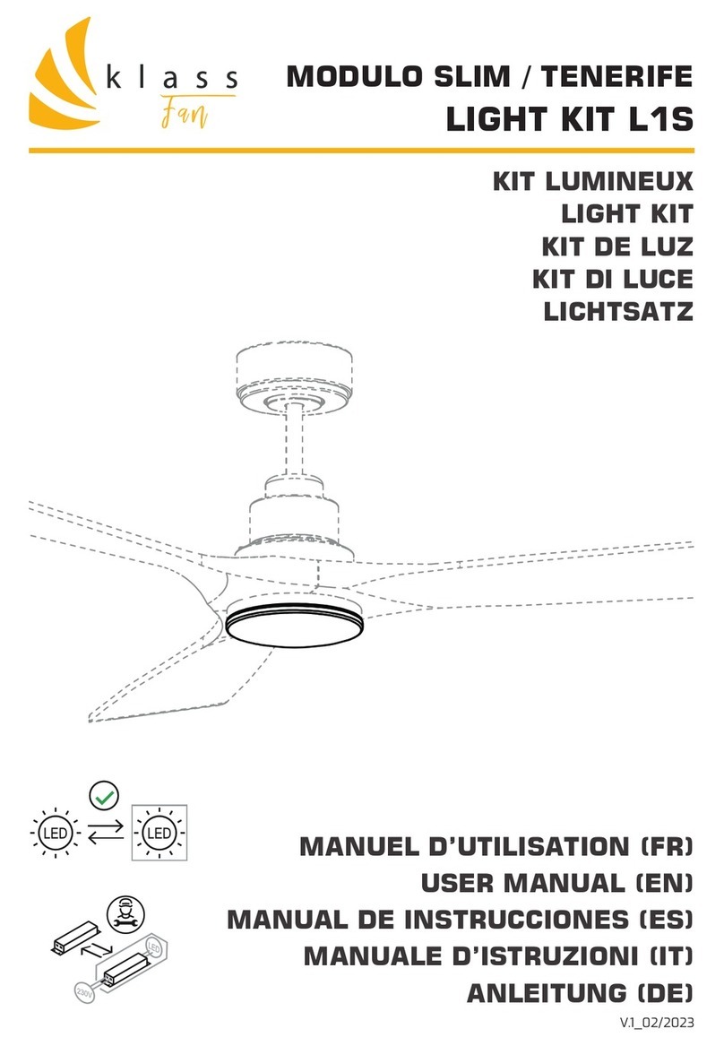 KLASS Fan L1S User manual