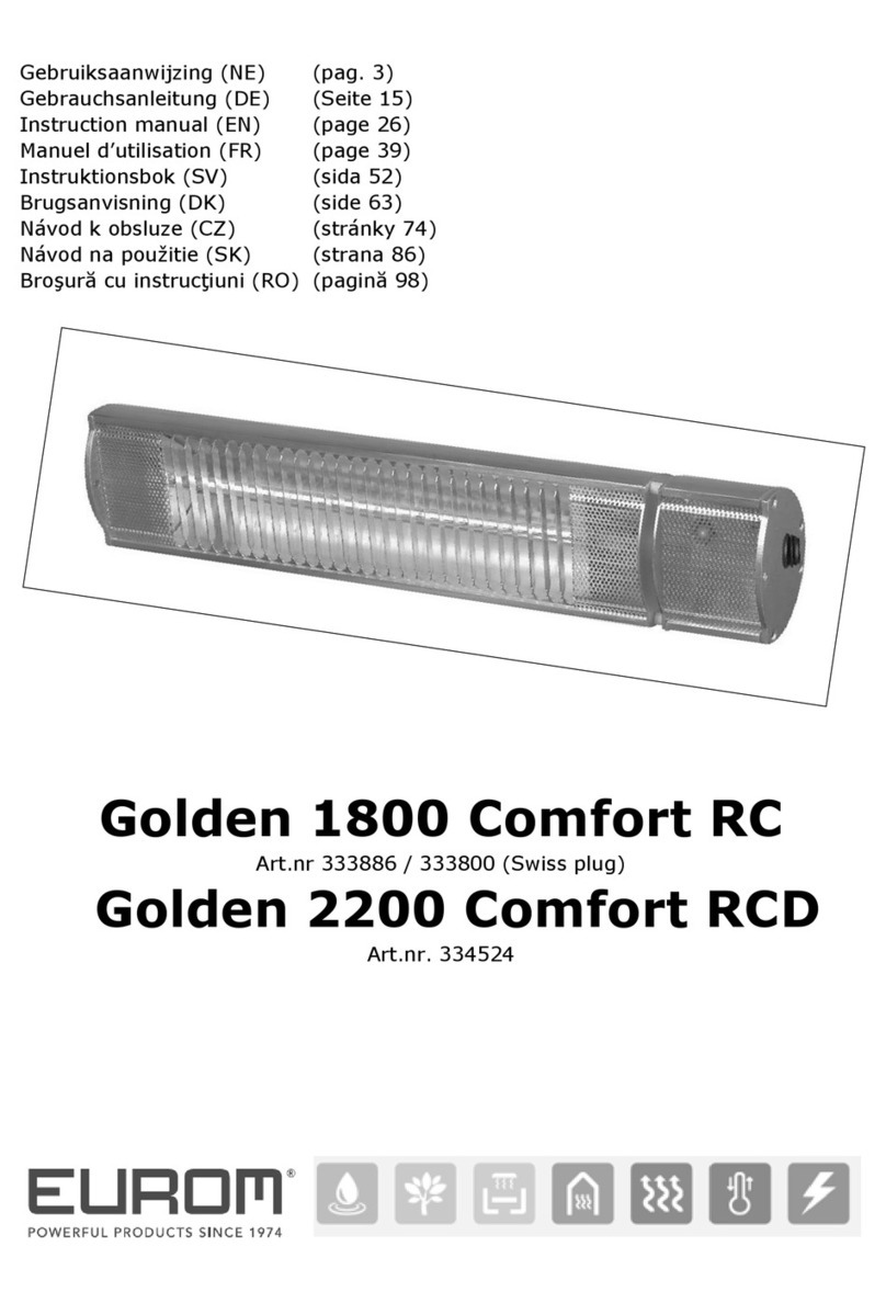 EUROM 333886 User manual