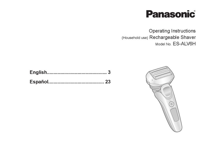 Panasonic ES-ALV6H operating instructions