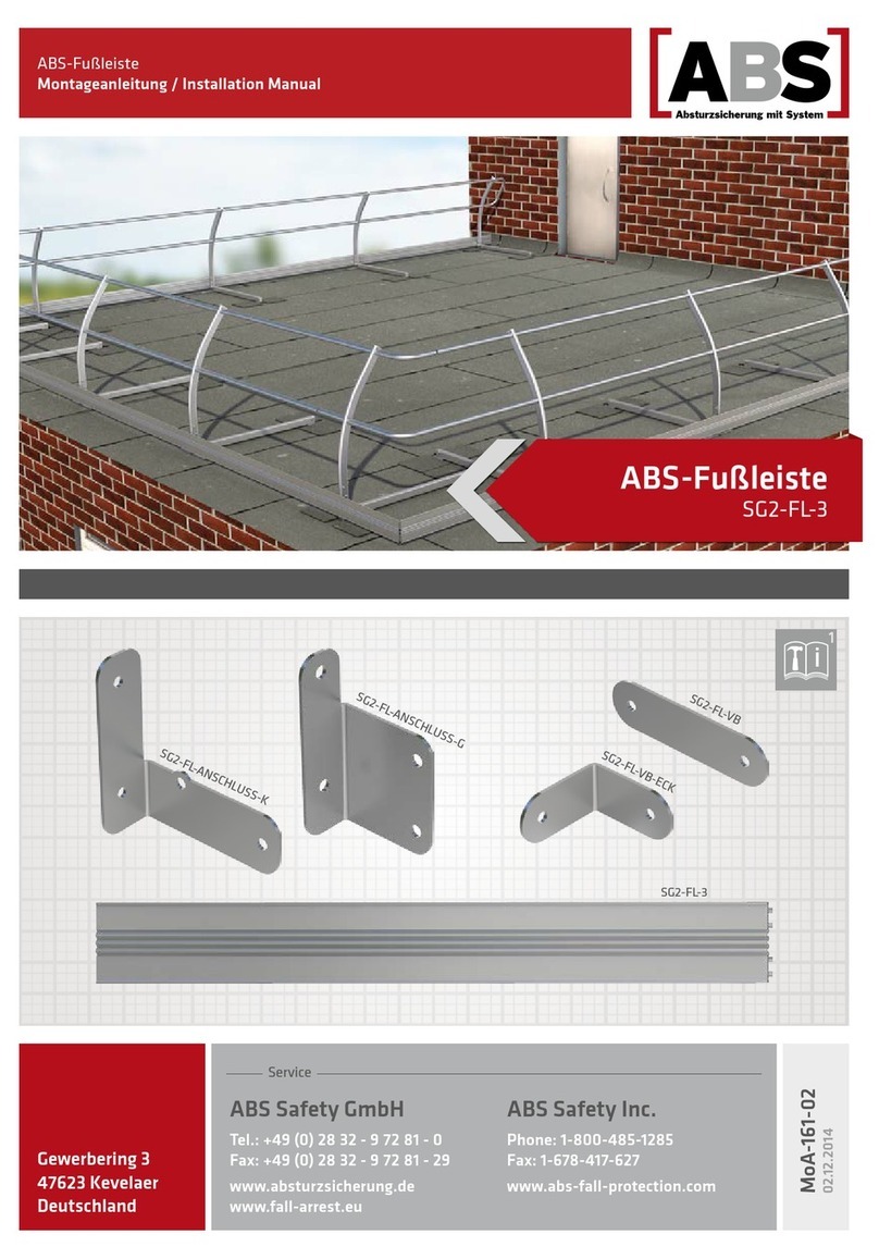 ABS Safety SG2-FL-ANSCHLUSS-K installation manual